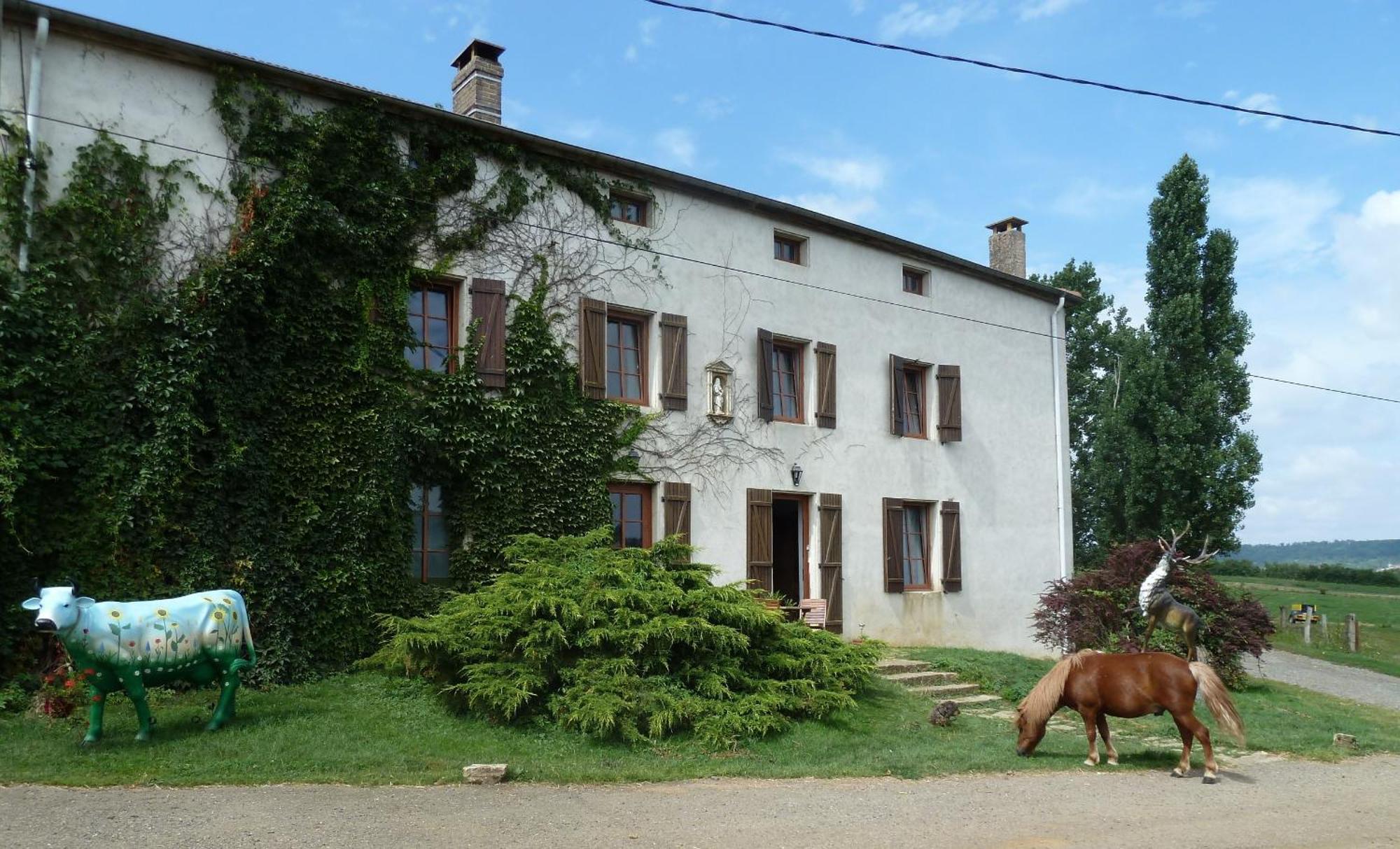 Ferme Du Montheu Bed and Breakfast Dommartin sous Amance Buitenkant foto