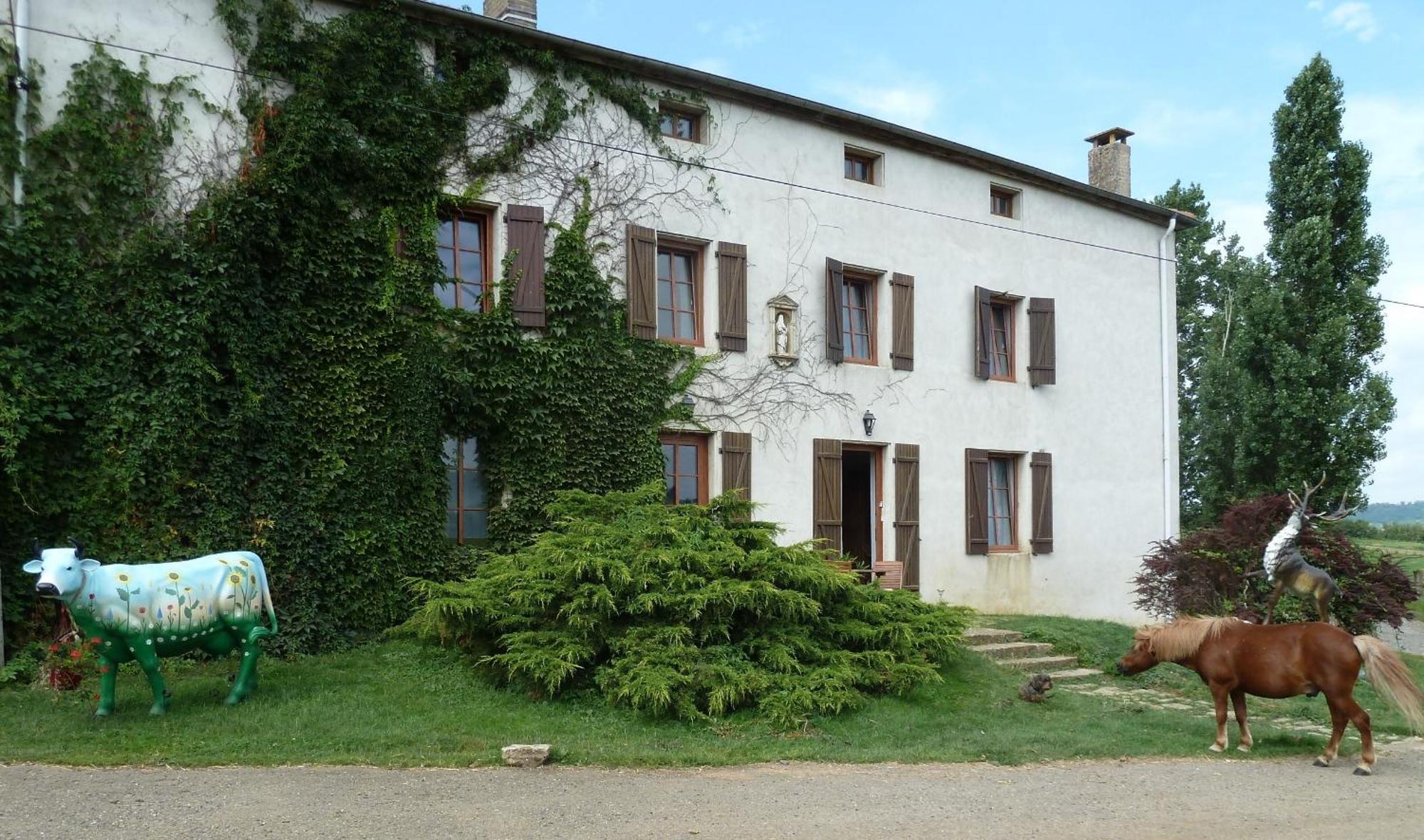 Ferme Du Montheu Bed and Breakfast Dommartin sous Amance Buitenkant foto